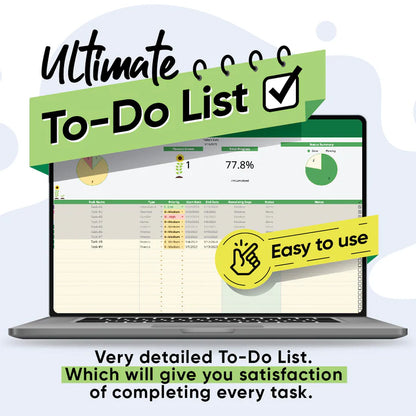 Ultimate To-Do List & Schedule Helper Sheet - For All Day Tasks